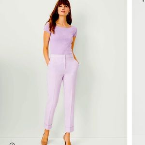 Ann Taylor Lavender Work Pants